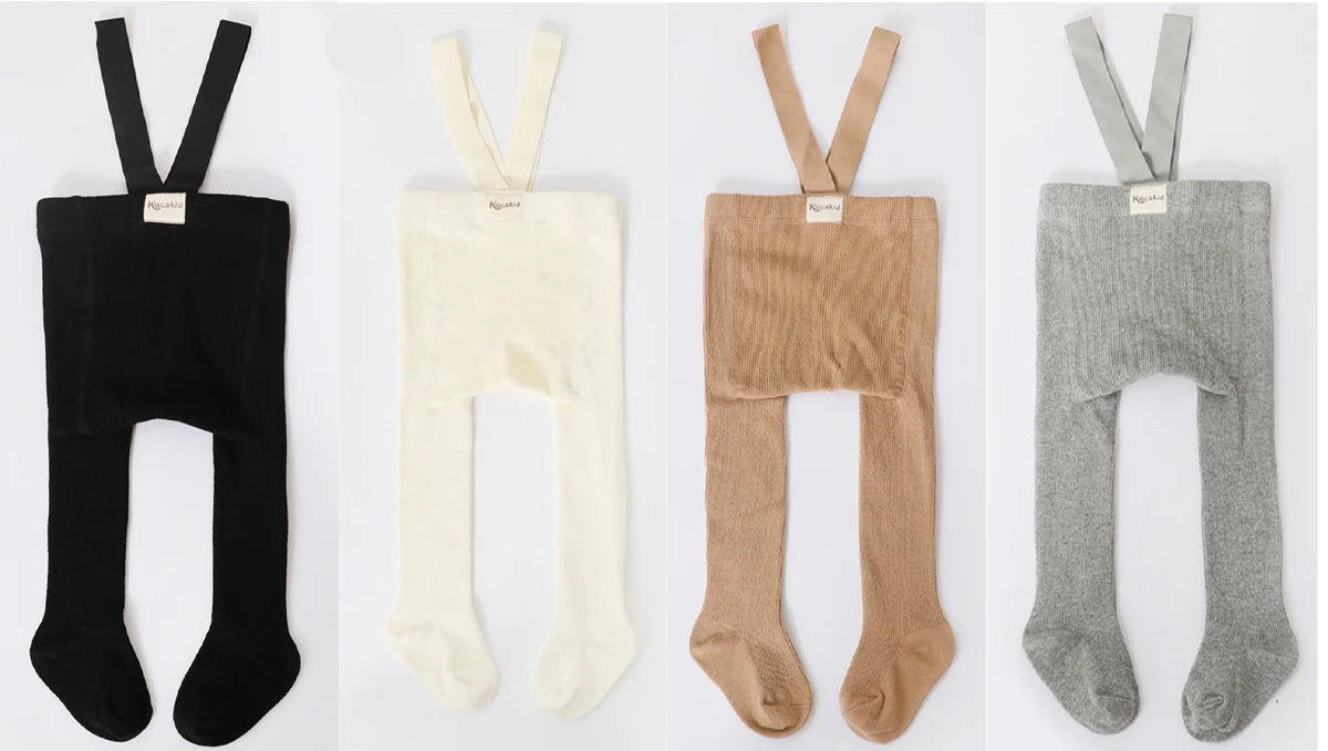 Pantimedias con Tirantes para Bebé (Unisex) (0-3T)