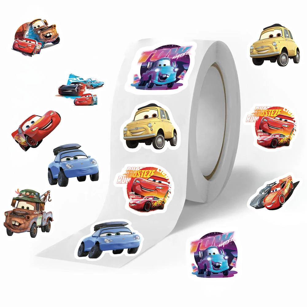 Rollo de 500 Pegatinas Disney & Pixar: ¡La Colección Más Grande!