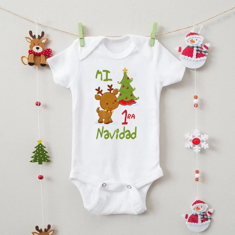 Pañalero "Mi Primera Navidad"-Español/Inglés (0-24M)