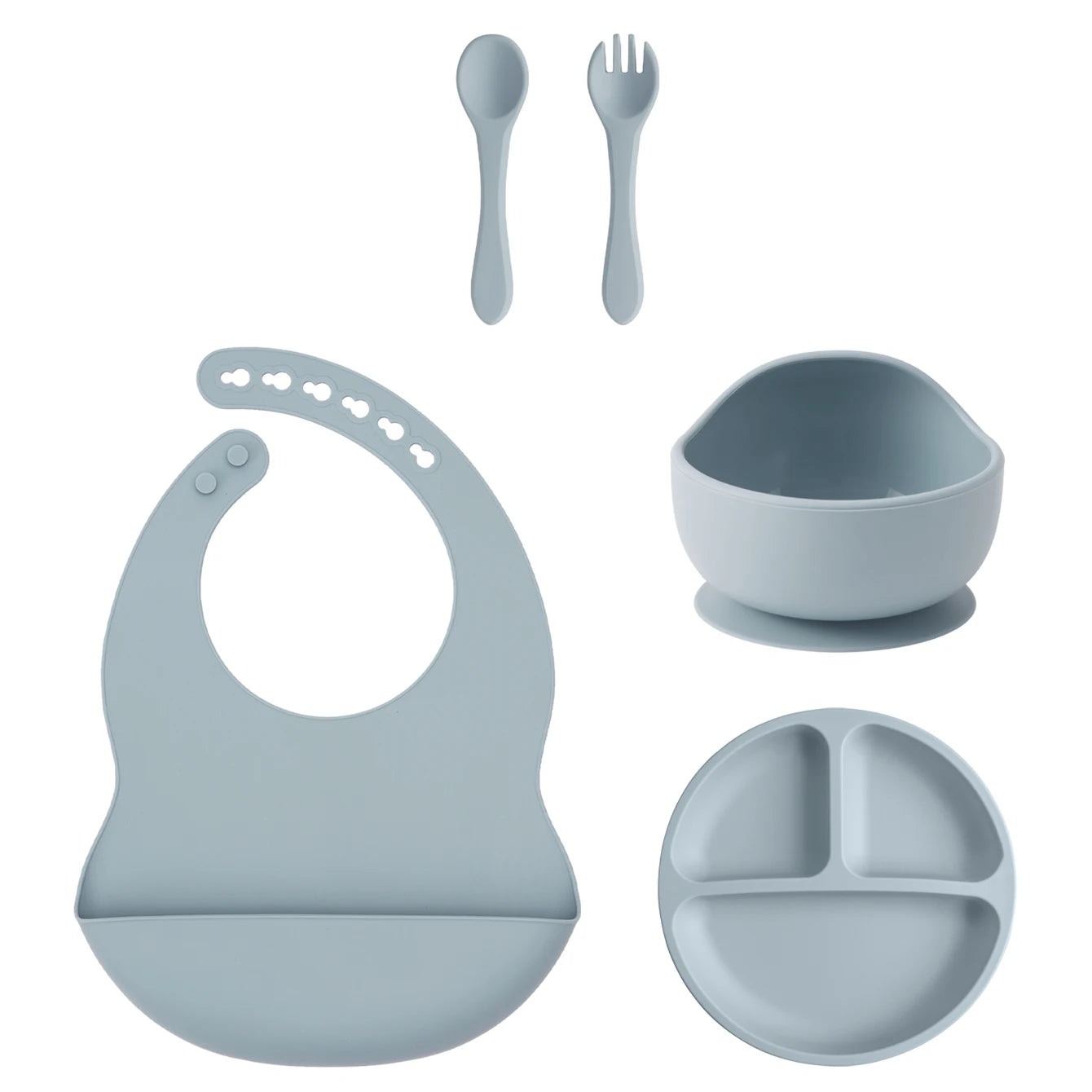 Set de Alimentación de Silicona 5 piezas