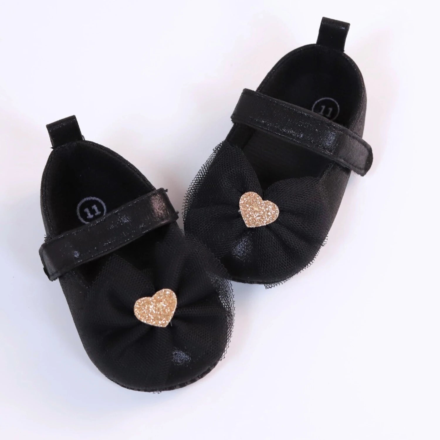 Zapatos con Moño de encaje Princesa para Primeros Pasos (0-18M)