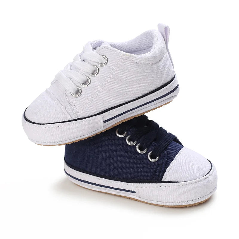 Zapatos de Lona para Bebé: Primeros Pasos (0-18M)