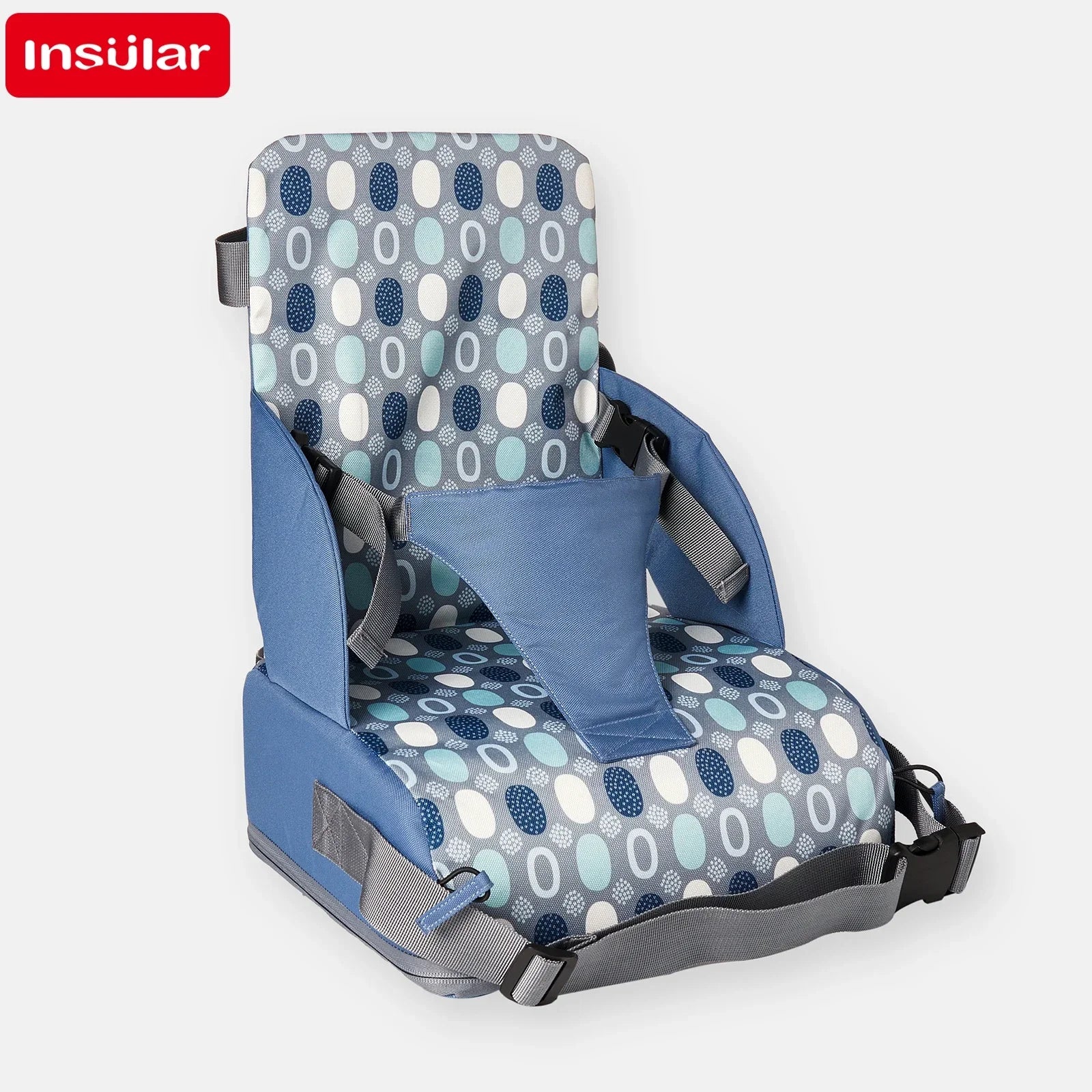 Cojín Elevador asiento portátil Plegable INSULAR para Silla de Comida