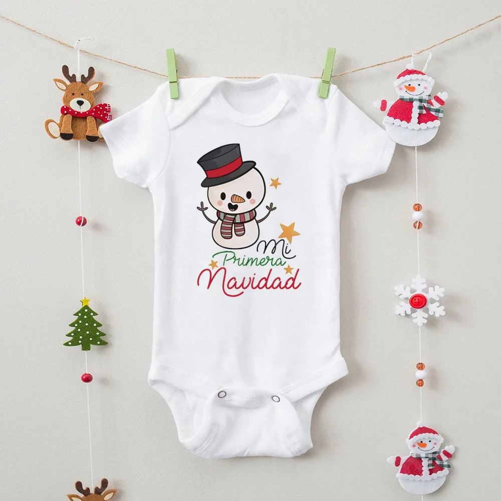 Pañalero "Mi Primera Navidad"-Español/Inglés (0-24M)