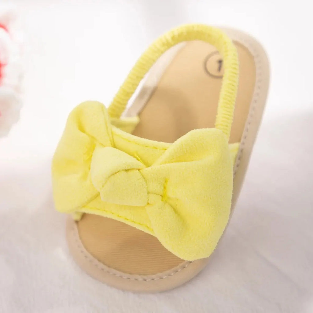 Sandalias con Moño: Comodidad y Estilo (0-18M)