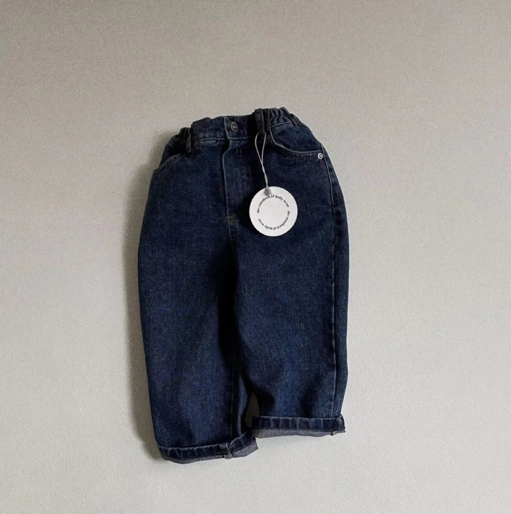 Jeans Sueltos Unisex para Bebé: Comodidad Todo el Día (6M-5T)