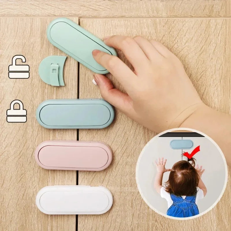 Seguro Antipellizco para Gabinetes y Cajones - Protección Infantil