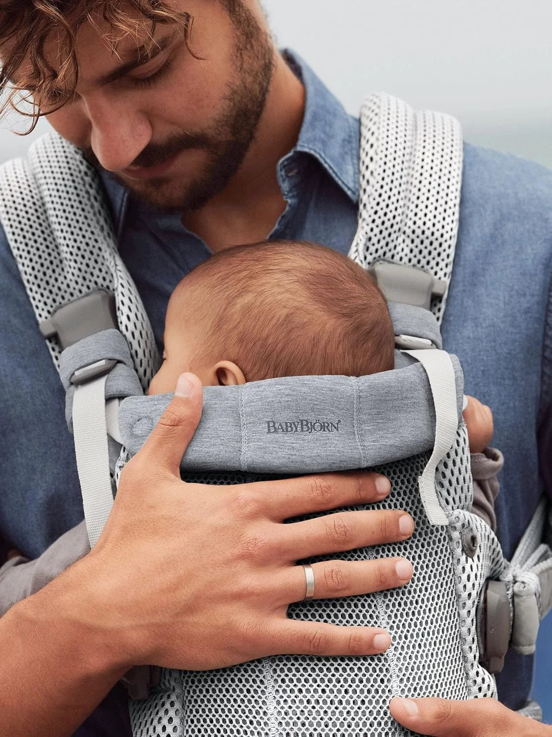 Portabebés BabyBjorn Malla 3D Ergonómico 3 en 1 Comodidad Total