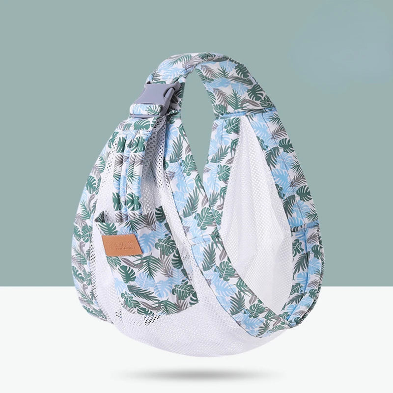 Fular Portabebés Ergonómico  | Doble Uso: Porteo y Cubierta de Lactancia (0 a 36M)