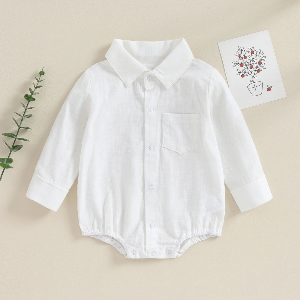 Camisa de Vestir-Pañalero para Bebé (0-24M)