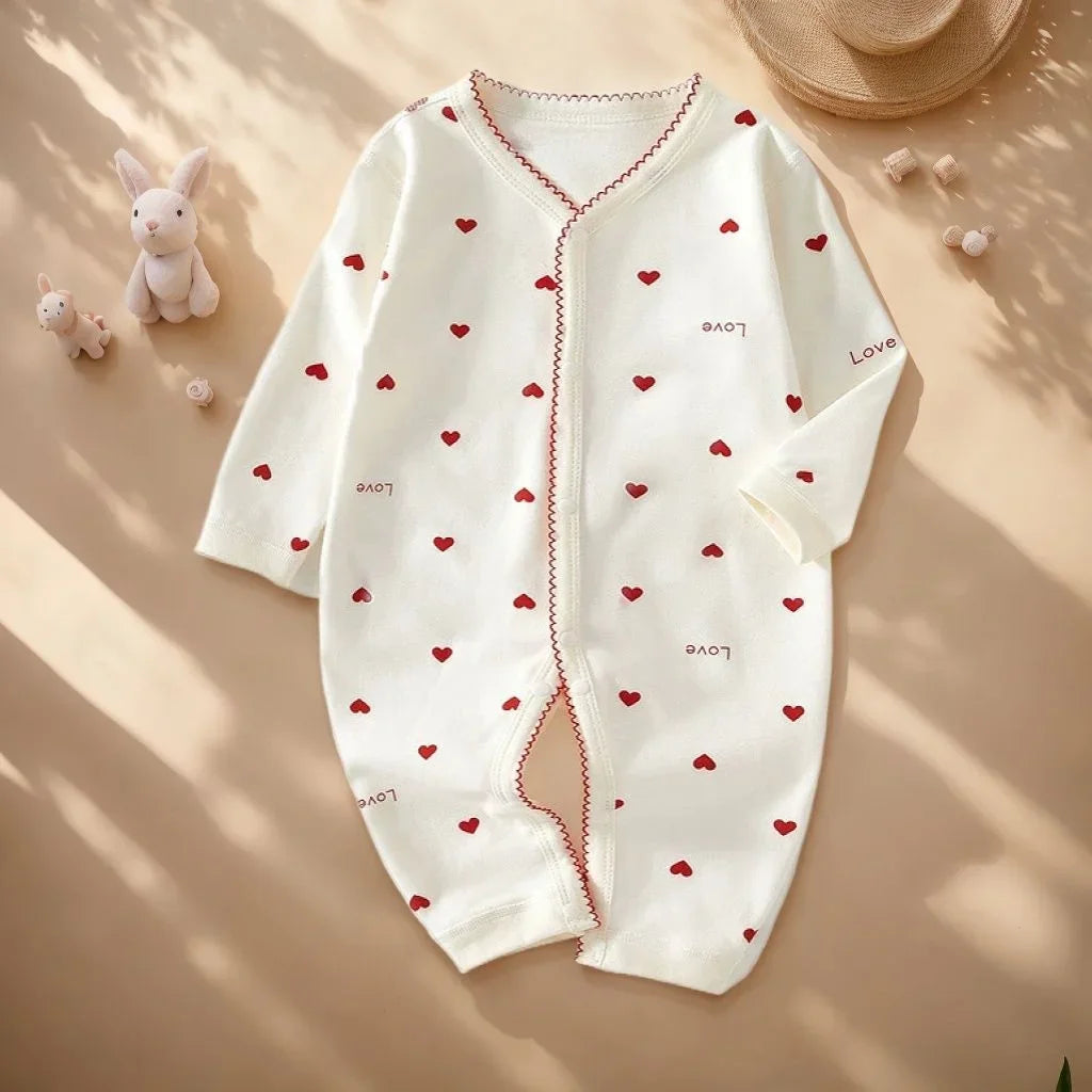 Mameluco Básico de Algodón estilo "Lounge" (0-24M)