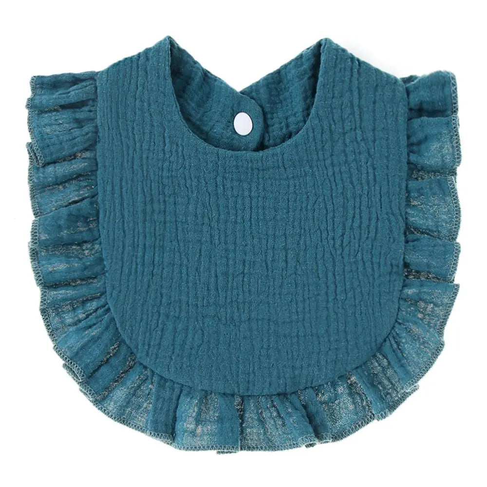 Babero Bandana de Algodón: Suave, Absorbente y de Color Sólido
