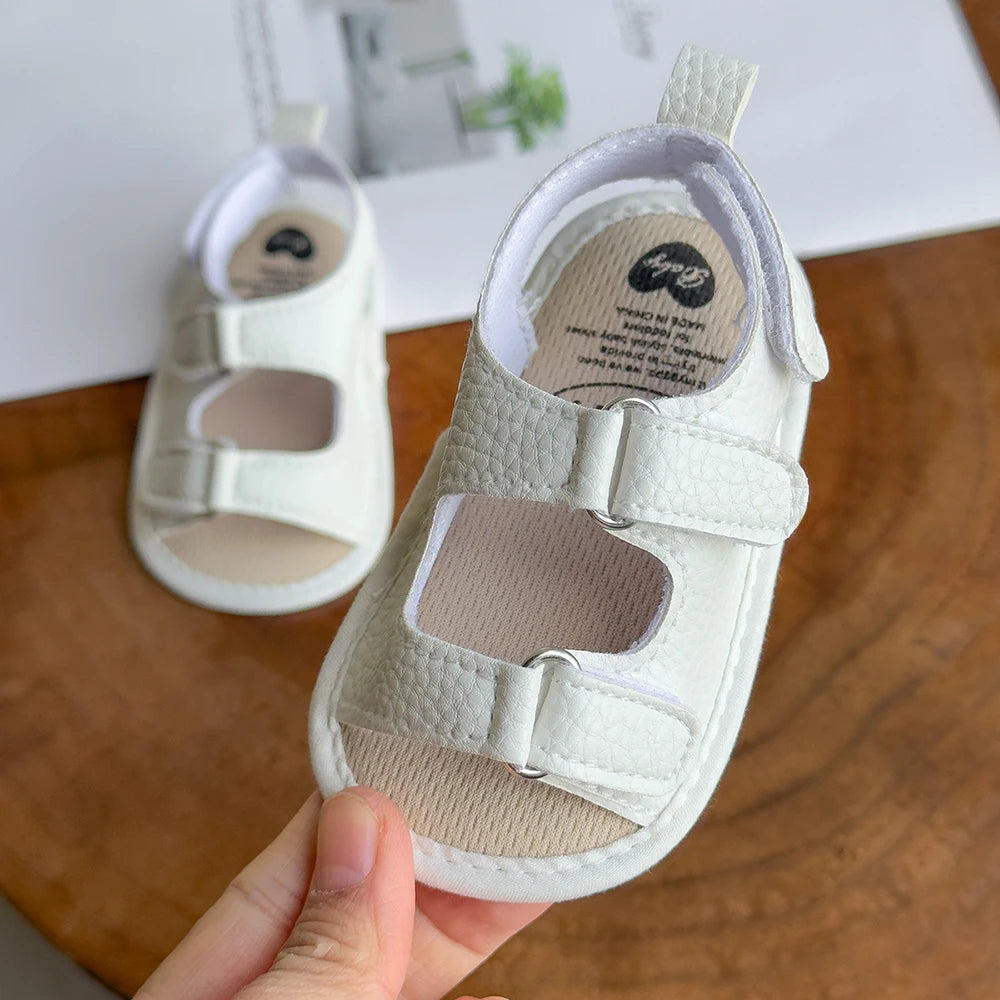 Sandalias "Caminante Seguro" – Protección y Estilo para el Verano (0-18M)