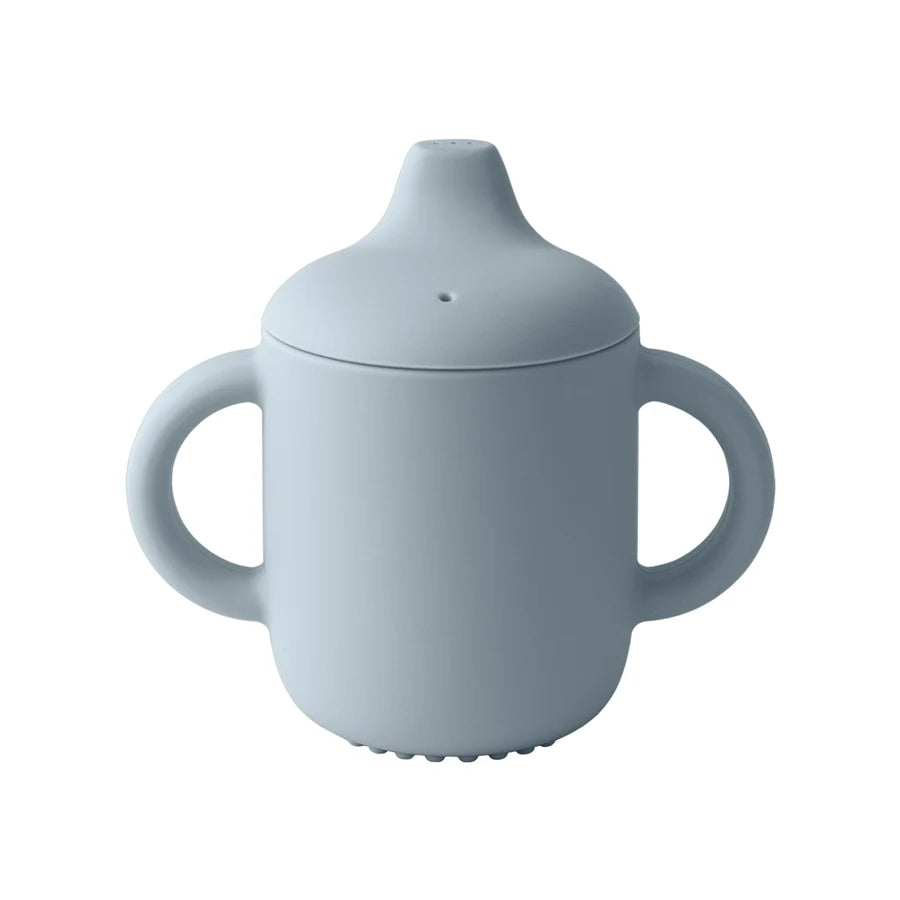 Taza de Entrenamiento de Silicona 180ml | Asas Fáciles, Antiderrame | Apta para Microondas/Lavavajillas