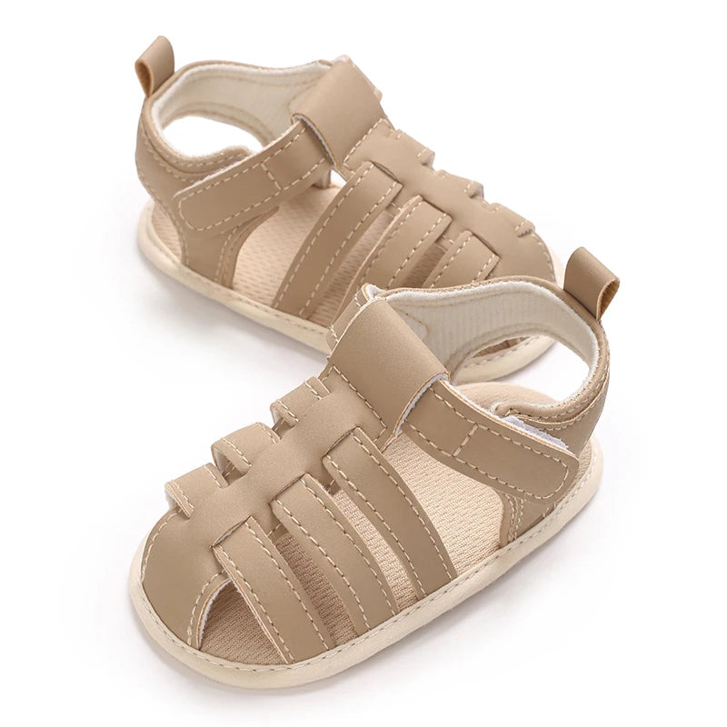 Sandalias Transpirables de cuero para Bebé (0-18M)