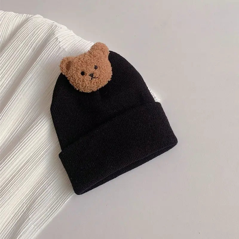 Gorro de Osito : Suave, Cálido y Versátil (0-12M)