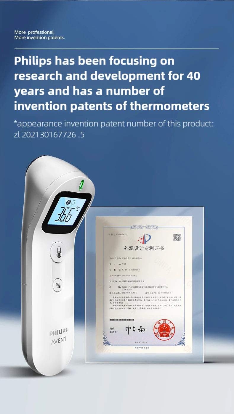 Termómetro Infrarrojo Philips Avent: Preciso, Higiénico y Sin Contacto