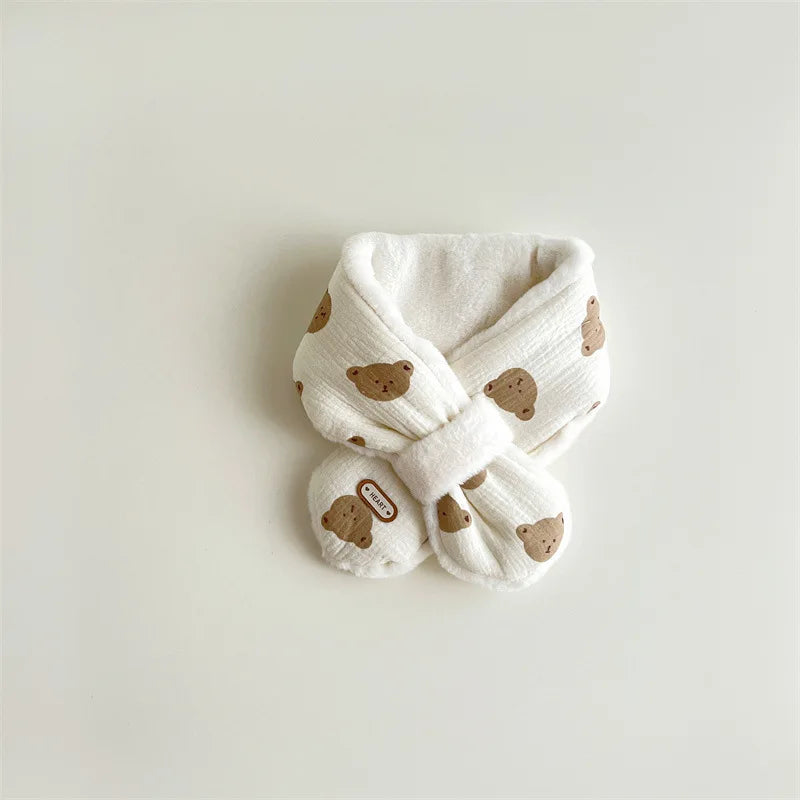 Cuello Felpa/Bufanda Estilo Coreano (2-10T)