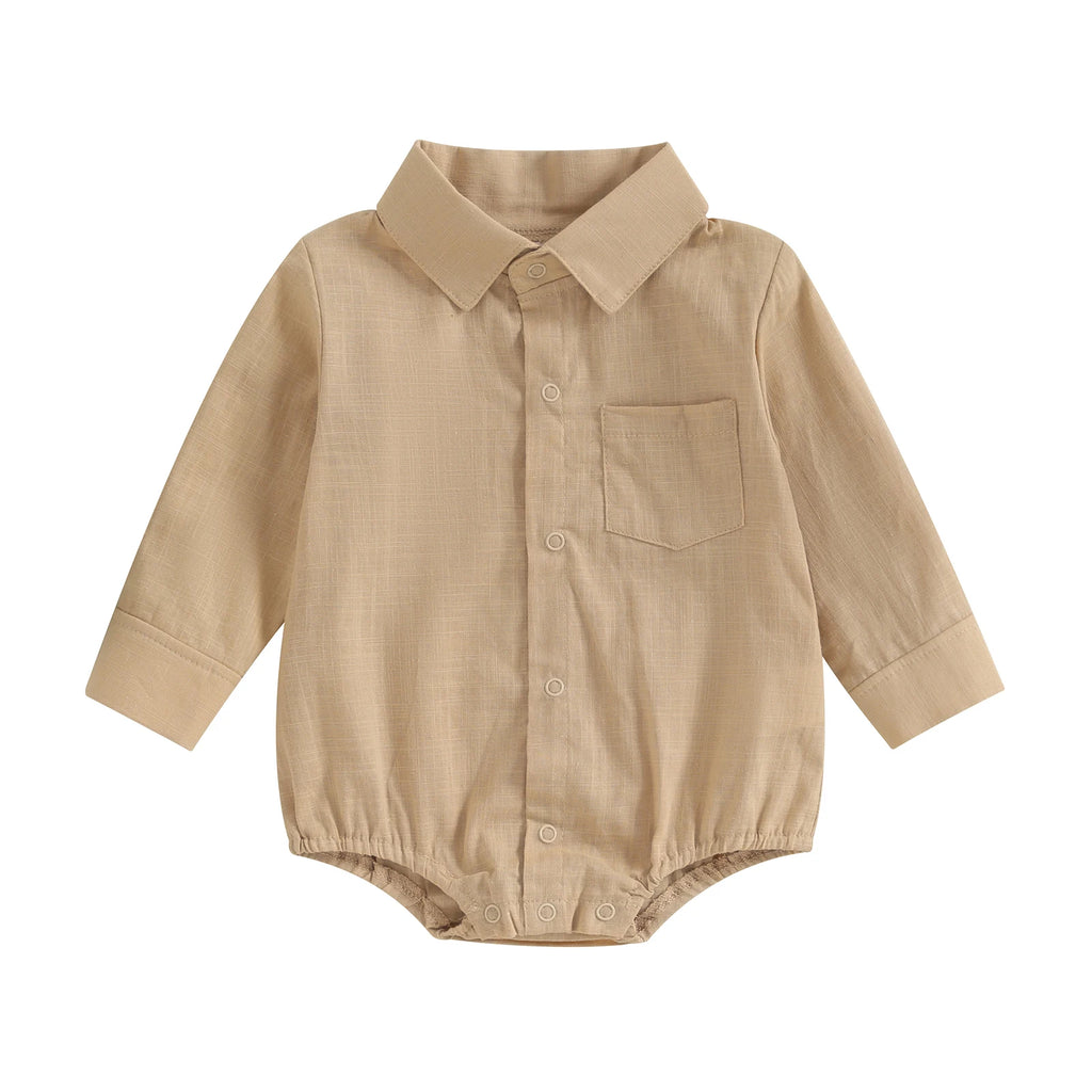 Camisa de Vestir-Pañalero para Bebé (0-24M)