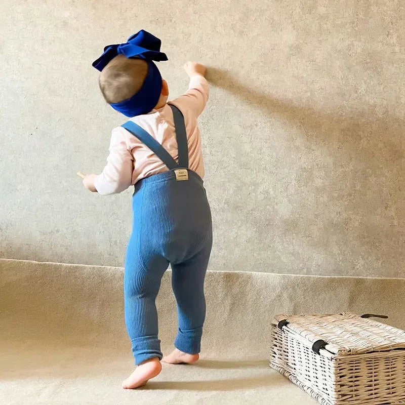 Mallas/Leggings con Tirantes (0-24M)