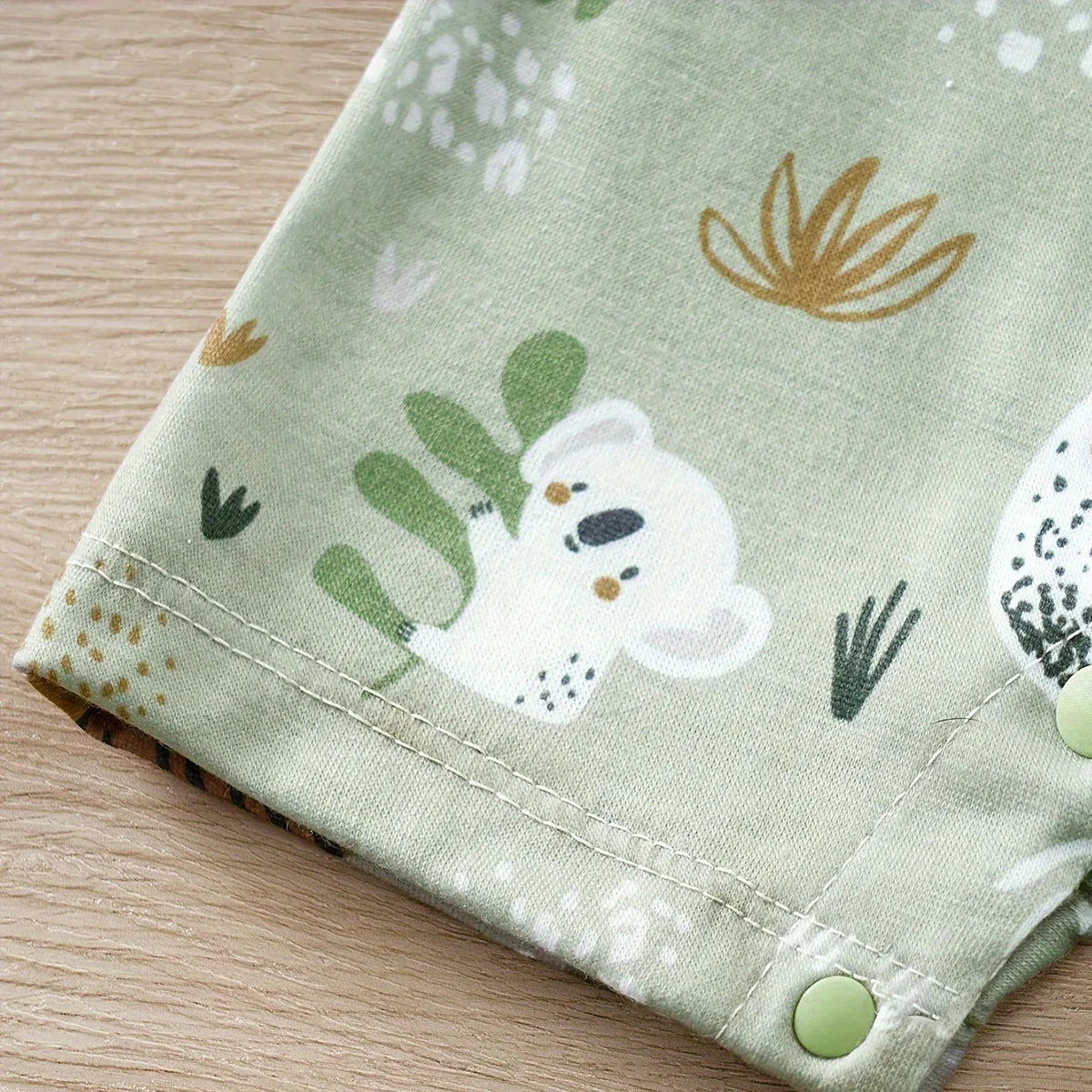 Mameluco "Mi Pequeño Zoo" con Estampado de Animales  (0-18M)