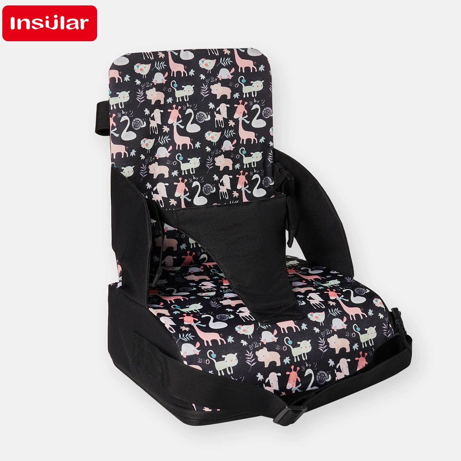 Cojín Elevador asiento portátil Plegable INSULAR para Silla de Comida