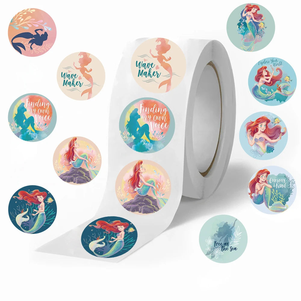 Rollo de 500 Pegatinas Disney & Pixar: ¡La Colección Más Grande!