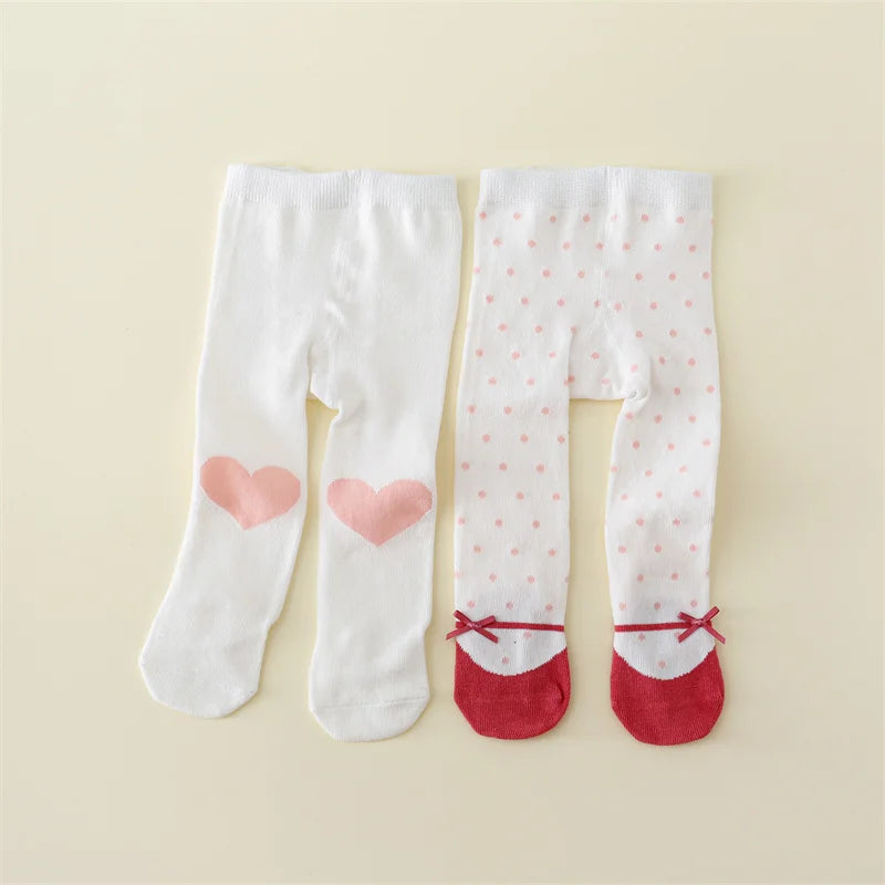 Set de 2 Pantimedias de Algodón para Bebé (0-12M)