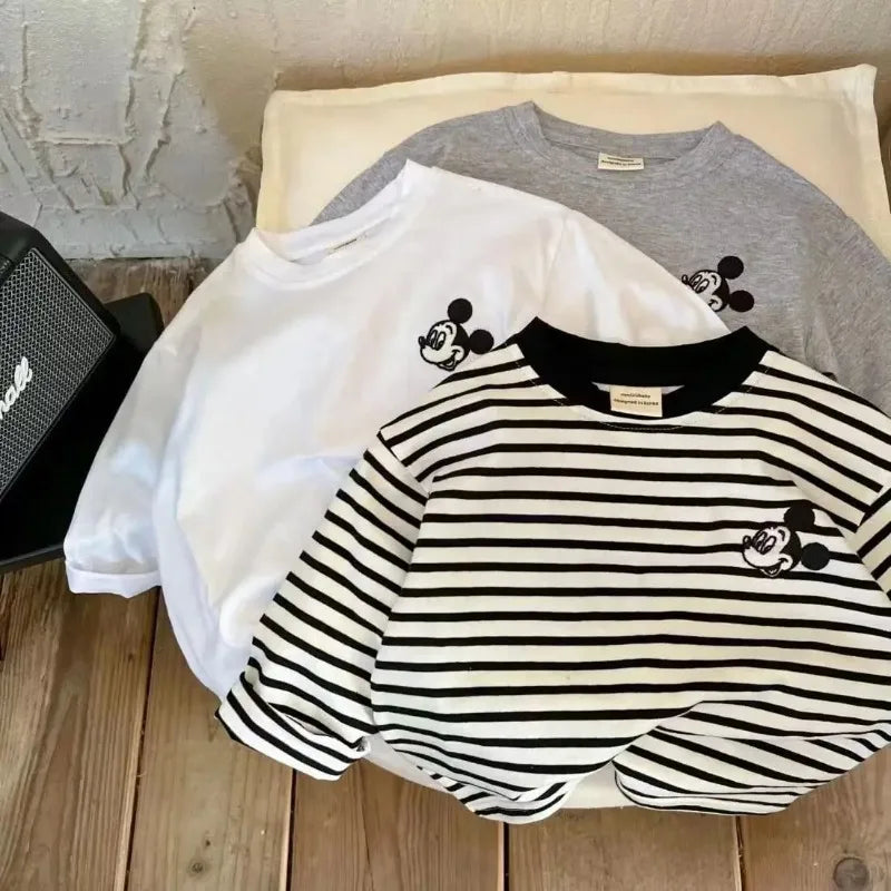 Conjunto Mickey Mouse  | Camiseta Manga Raglan y Pantalón (0-13T)