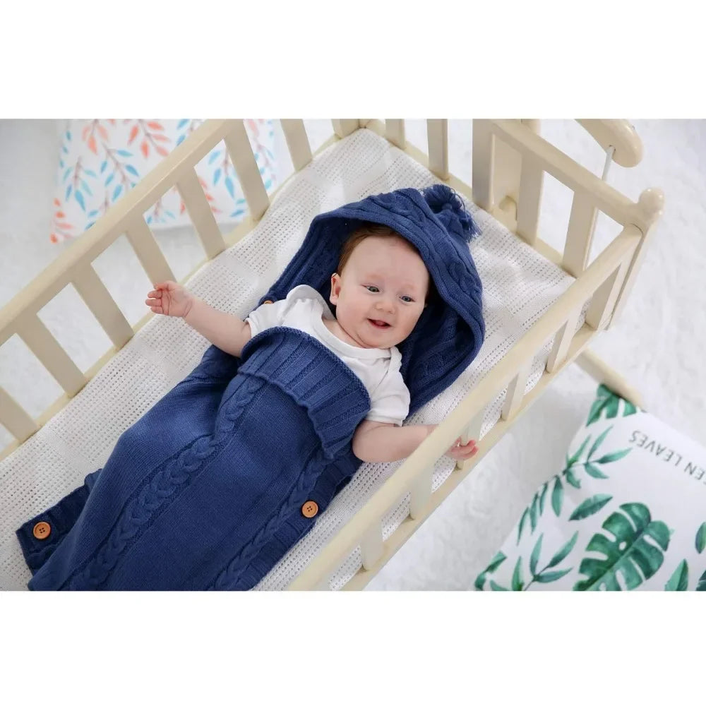 Saco de Dormir  | Tejido de Punto Cálido (0-3M)