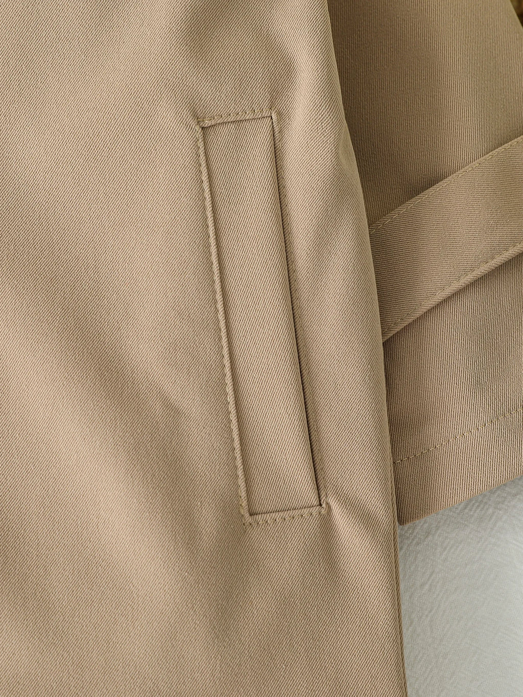 Gabardina Doble Botonadura Bebé - Elegancia y Calidez (3M-3T)