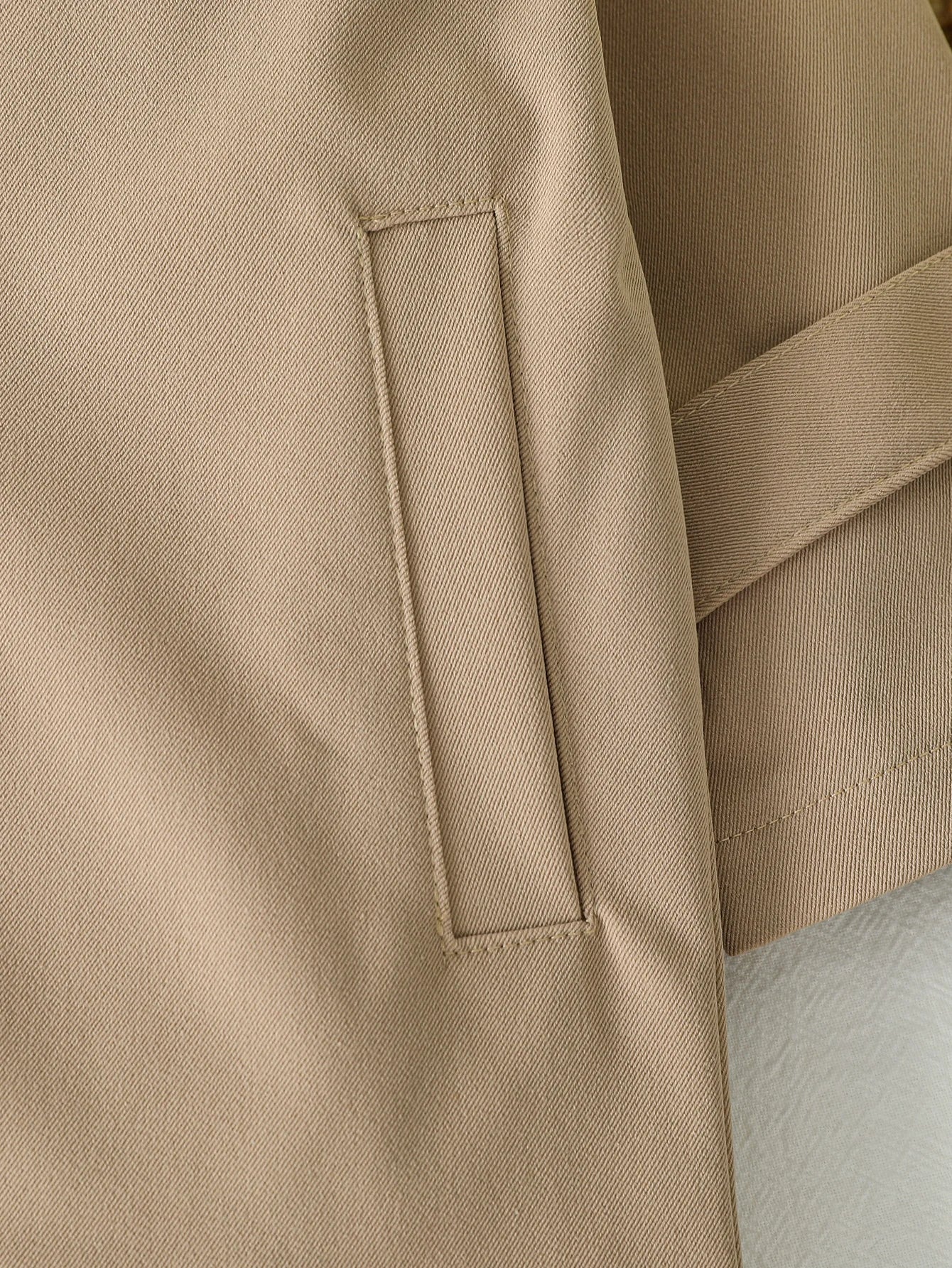 Gabardina de Moda para Bebé Niño - Diseño Clásico de Botones Dobles (1-3 Años)