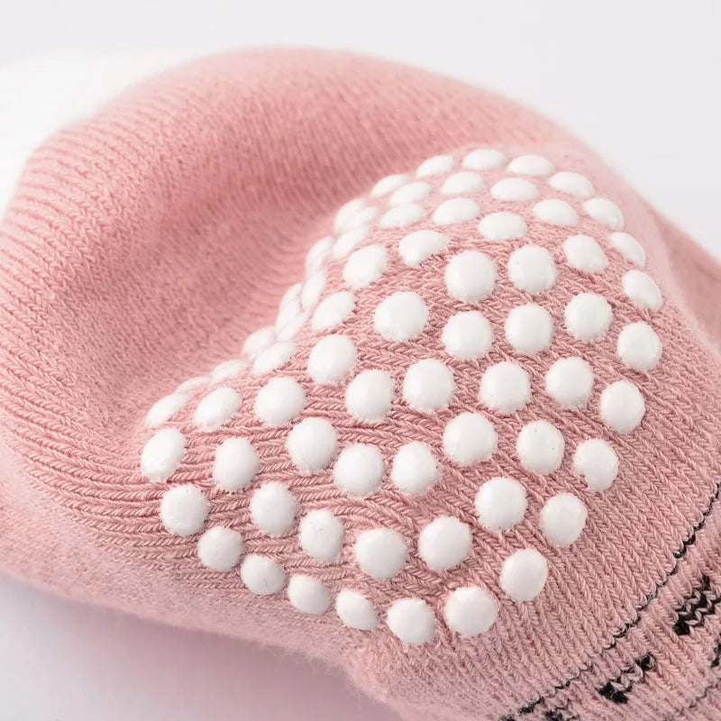 Rodilleras de Gateo Anti-Golpes para Bebé: Algodón Transpirable (0M-3T)