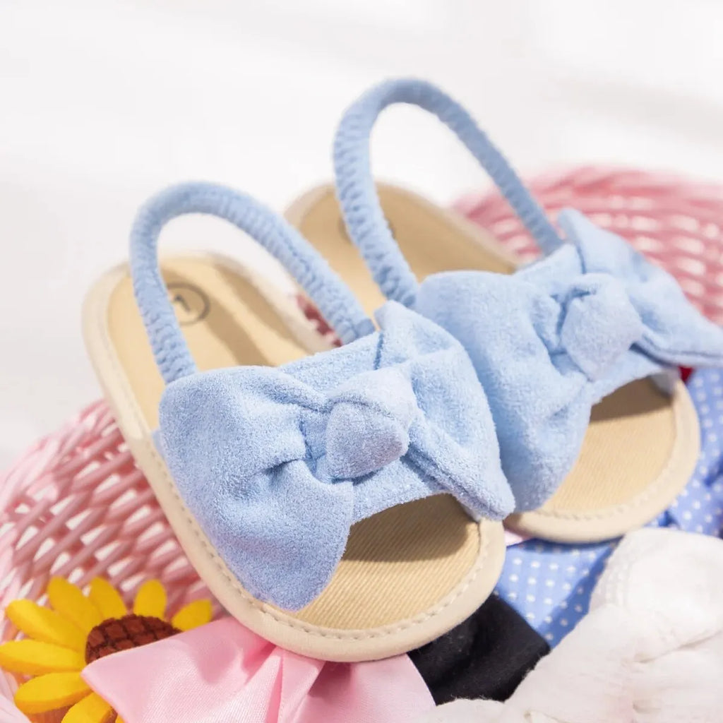 Sandalias con Moño: Comodidad y Estilo (0-18M)