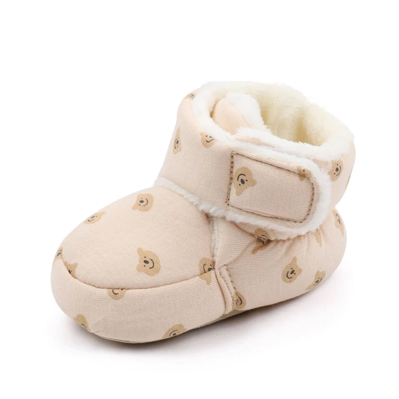 Botines "Pompones de Algodón" – Calidez para sus Primeros Pasos (0-18M)
