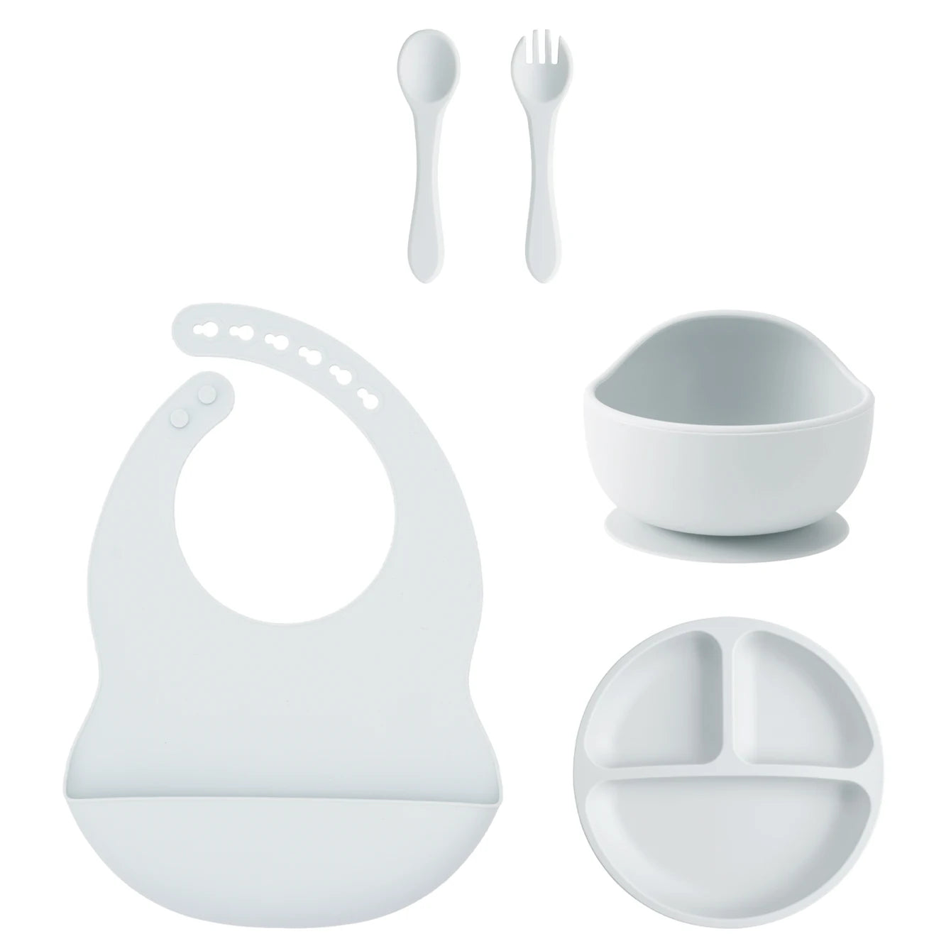 Set de Alimentación de Silicona 5 piezas