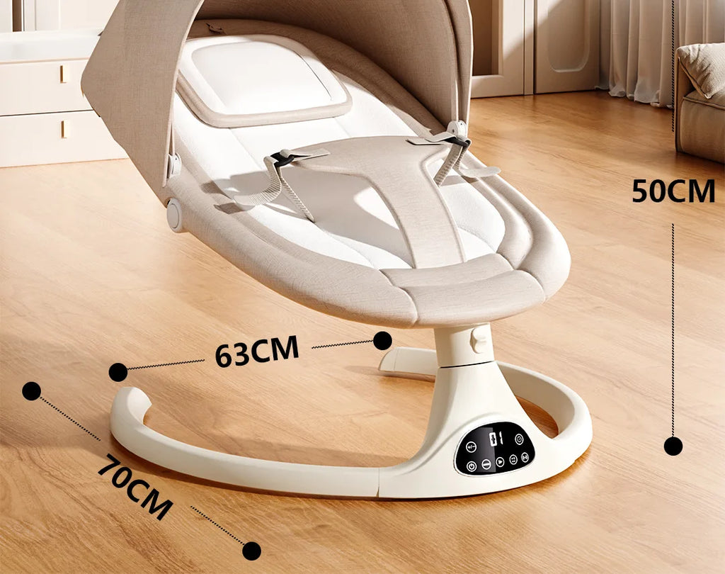 Sillón Mecedor Eléctrico 3 en 1 con Control Inteligente