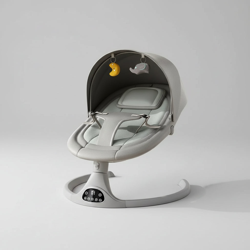 Sillón Mecedor Eléctrico 3 en 1 con Control Inteligente