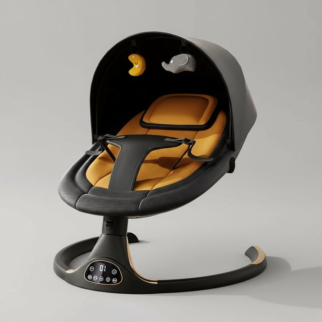 Sillón Mecedor Eléctrico 3 en 1 con Control Inteligente