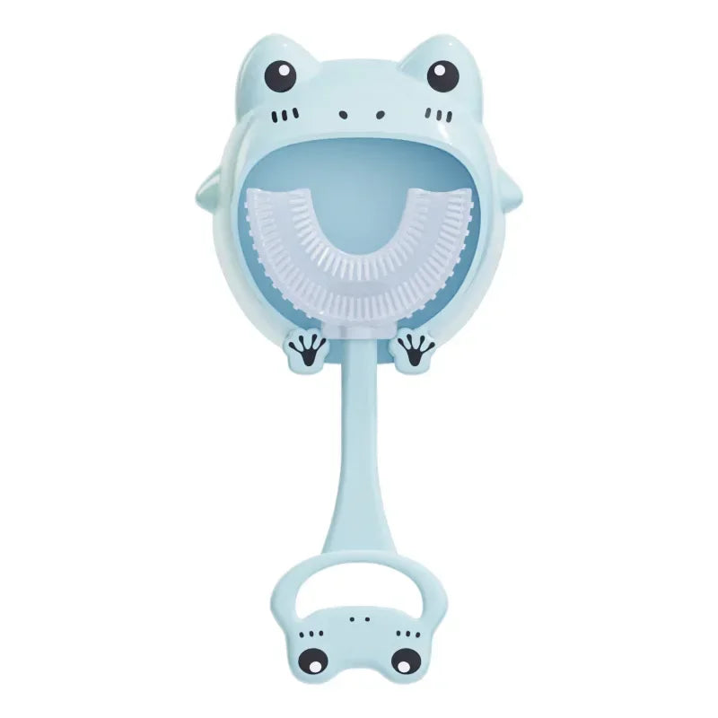 Cepillo Dental Infantil 360° "U" Estilo—Divertido y Seguro