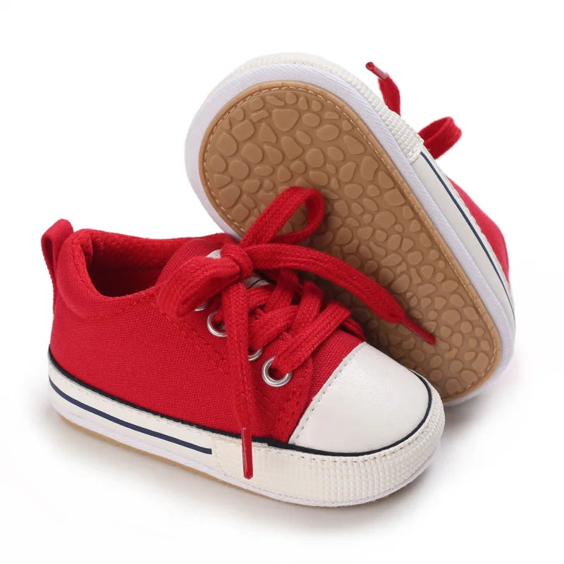 Zapatos de Lona para Bebé: Primeros Pasos (0-18M)