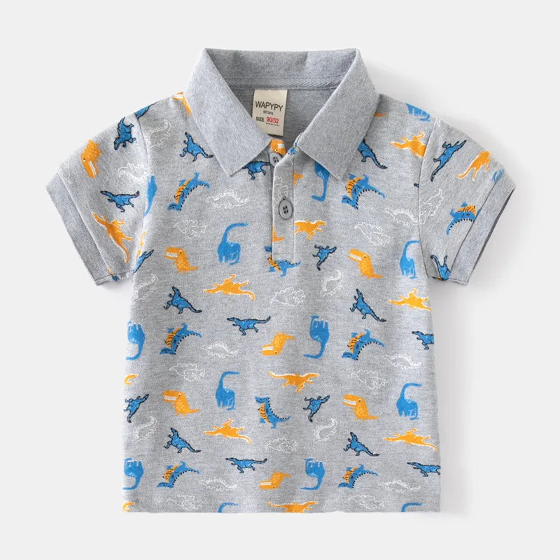 Playera Tipo Polo para Niño | Cuello Clásico y Bolsillo (12M-7T)