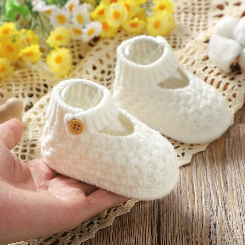 Zapatos Preandantes Tejidos Suela Blanda | Primavera-Invierno (0-18M)
