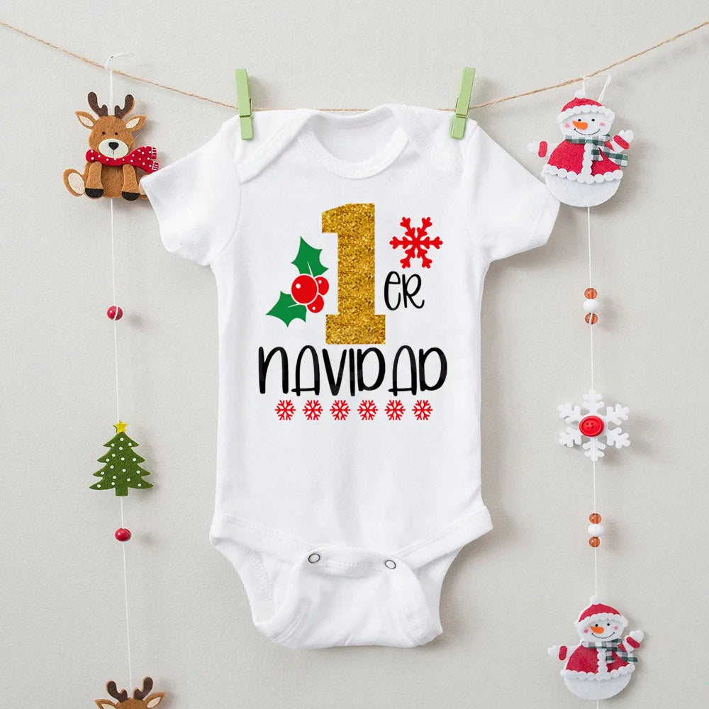 Pañalero "Mi Primera Navidad"-Español/Inglés (0-24M)