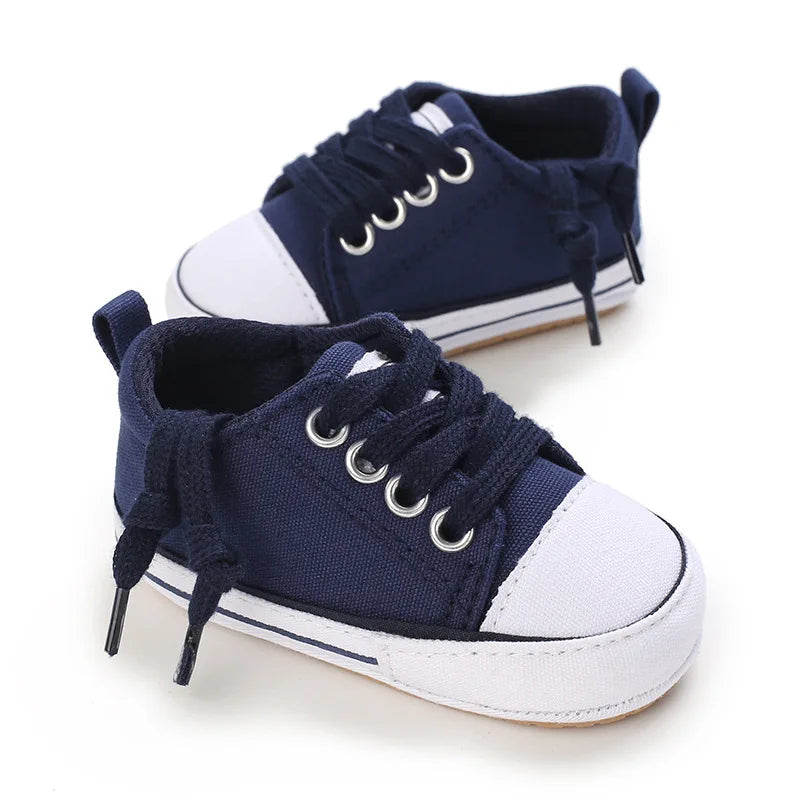 Zapatos de Lona para Bebé: Primeros Pasos (0-18M)