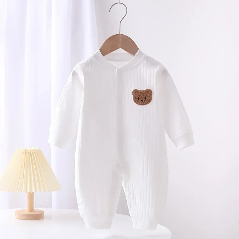 Mameluco Básico de Algodón estilo "Lounge" (0-24M)