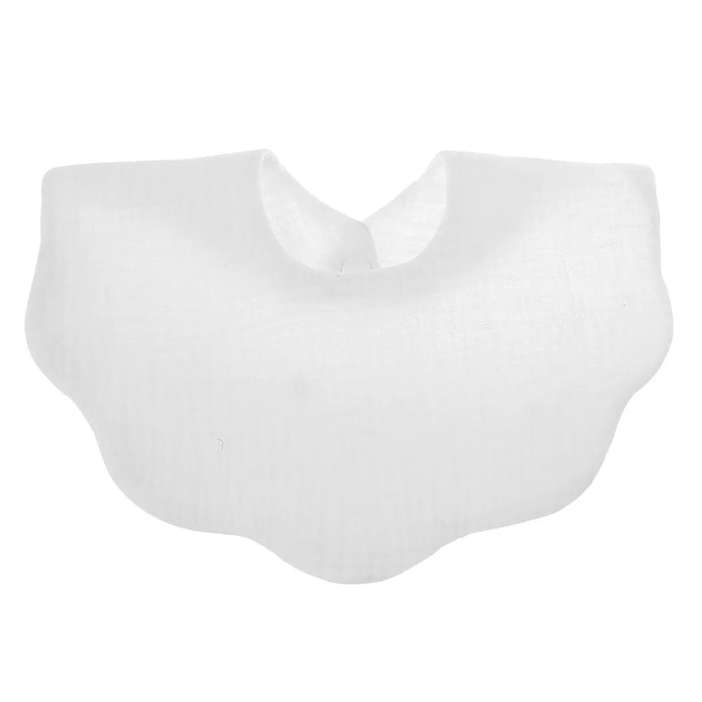 Babero Bandana de Algodón: Suave, Absorbente y de Color Sólido