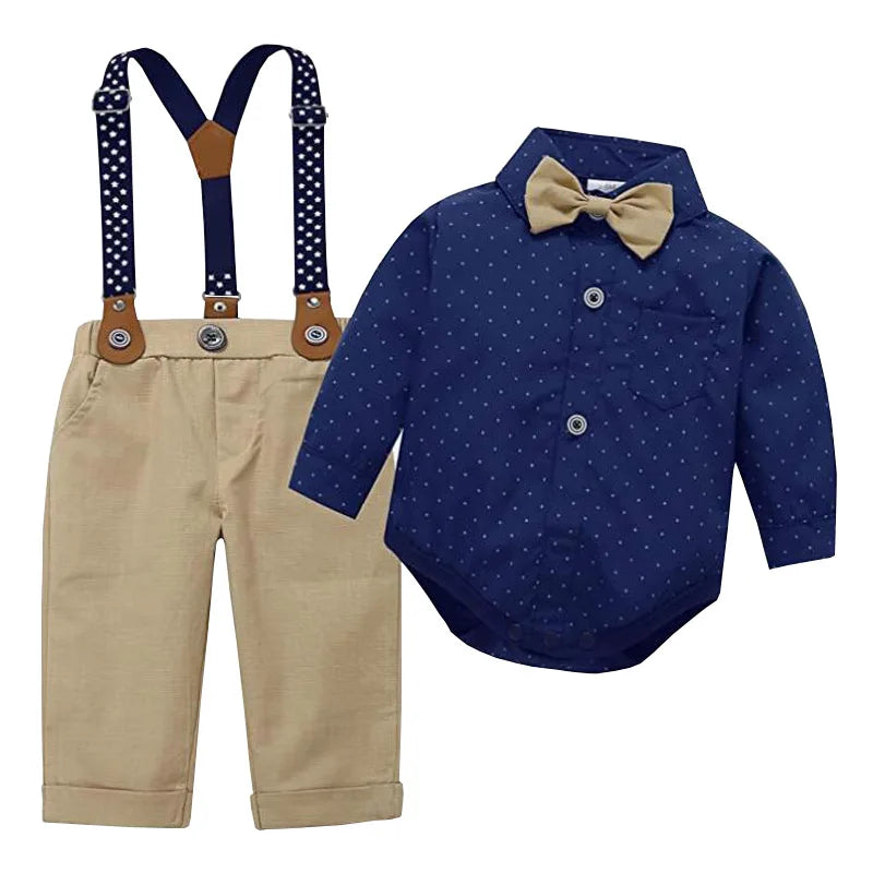 Conjunto Formal Bebé: Elegancia y Comodidad (3-24M)