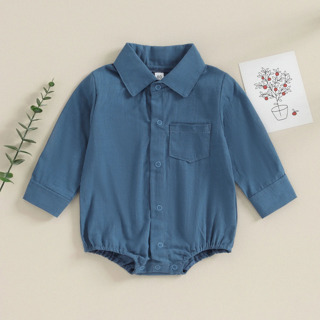 Camisa de Vestir-Pañalero para Bebé (0-24M)