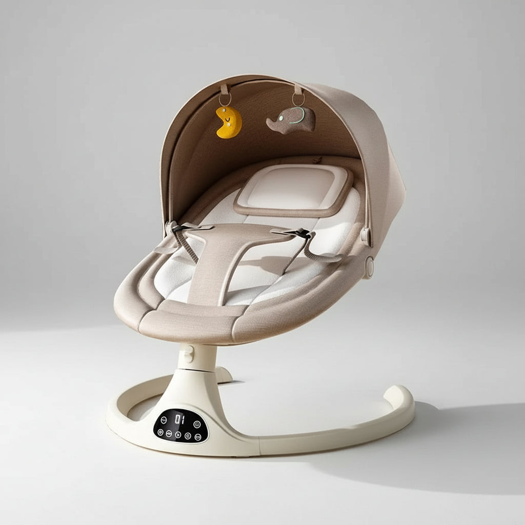 Sillón Mecedor Eléctrico 3 en 1 con Control Inteligente